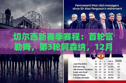 切尔西新赛季赛程:首轮富勒姆,第3轮阿森纳,12月红军蓝月维拉 切尔西新赛季赛程:首轮富勒姆,第3轮阿森纳,12月红军蓝月维拉