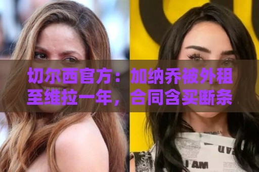 切尔西官方：加纳乔被外租至维拉一年，合同含买断条款