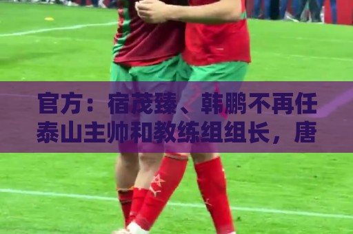 官方:宿茂臻、韩鹏不再任泰山主帅和教练组组长,唐田任代理主帅 官方:宿茂臻、韩鹏不再任泰山主帅和教练组组长,唐田任代理主帅