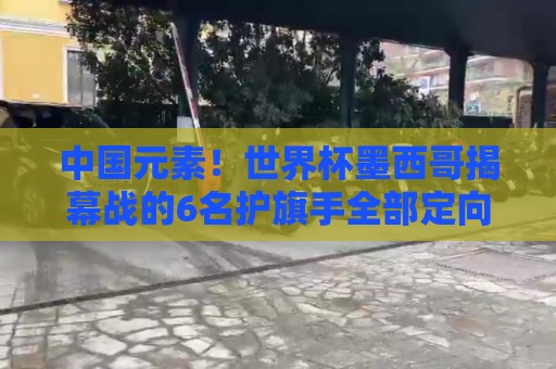 中国元素！世界杯墨西哥揭幕战的6名护旗手全部定向从内蒙古选拔